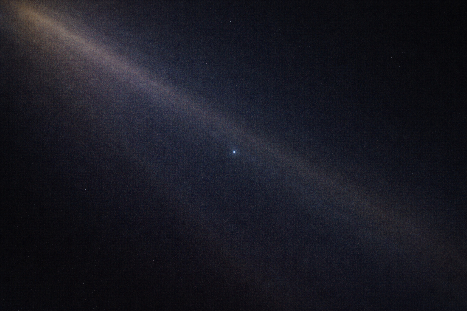 O pálido ponto azul